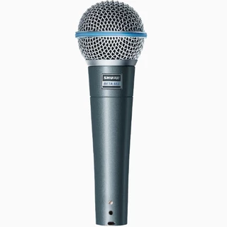 [ของแท้ 100%] ไมค์ Shure BETA58A พร้อมสาย เสียงใส ก้องเวทีได้ดี | สำหรับมืออาชีพและคาราโอเกะ รับประกันคุณภาพ เก็บเงินปลา