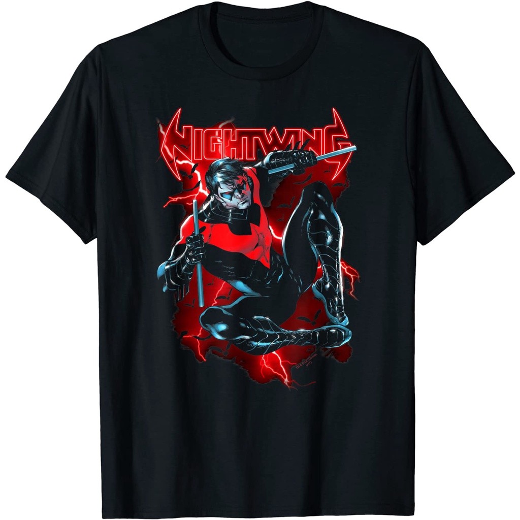 Adult Batman Nightwing Lightwing T-Shirt