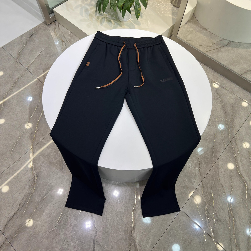 V6CZ Zegn* 2025Autumn and Winter New Casual Pants Classic LOGO Casual Pants Male