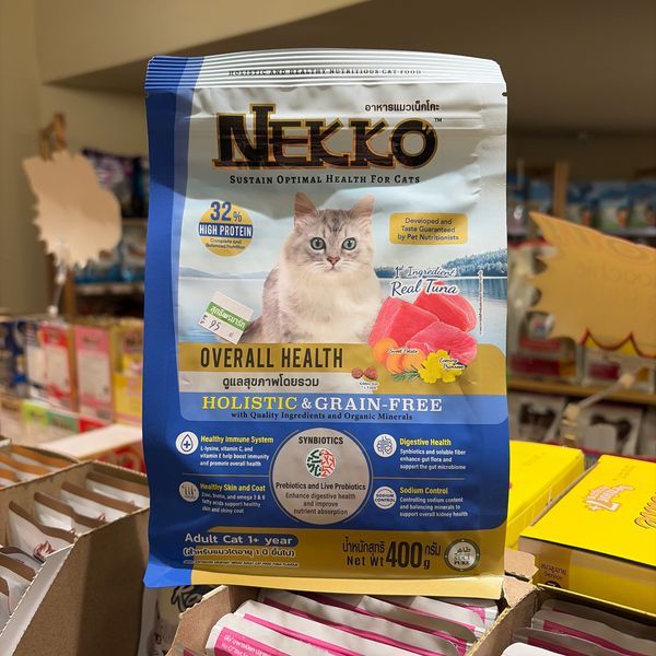 NEKKO DRY FOOD - OVERALL HEALTH 0.4KG