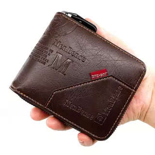 Men's PU Leather Wallets with Coin pocket