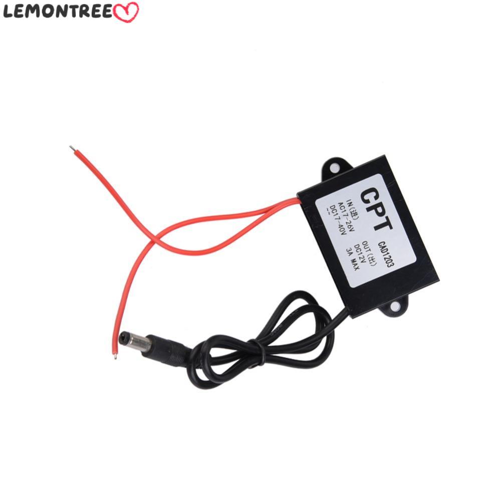 LEMONTREE Power Supply Regulator, 12V เอาต์พุต DC 17-40V อินพุต AC-DC Power Supply Converter, 3A เอา