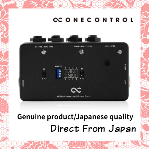 [Direct from Japan] One Control Minimal Series MIDI Dual Stereo Loop Switcher Authentic