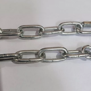 ⛓️(โซ่หนา5มิล/ยาว2-4เมตร) โซ่หมา โซ่ชุปซิงค์(ขึ้นสนิมยาก) หนาแข็งแรงสำหรับสุนัขขนาดใหญ่มากๆ