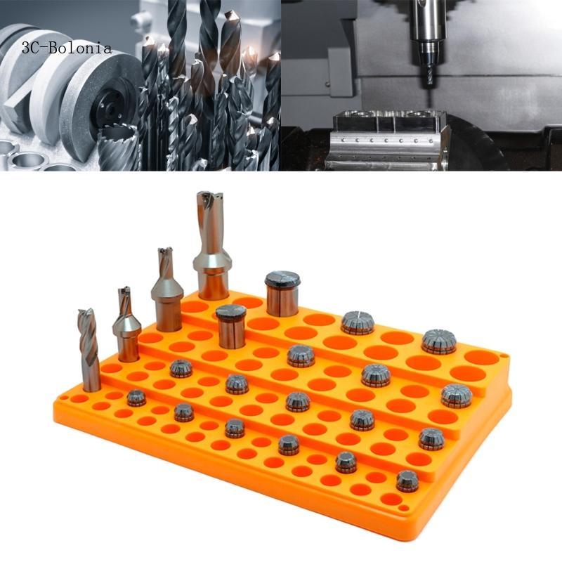 PC เครื่องมือผู้ถือกล่อง ER25 ER32 16N32 ฤดูใบไม้ผลิ Collet กล่องเก็บกล่องพลาสติกแข็งสําหรับเครื่องม