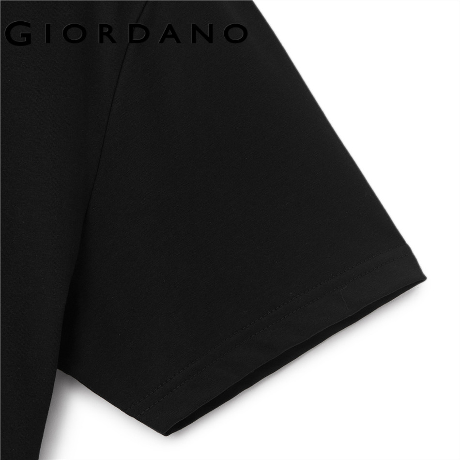 GIORDANO تيشيرت رجالي Slim Sorona — صورة 6