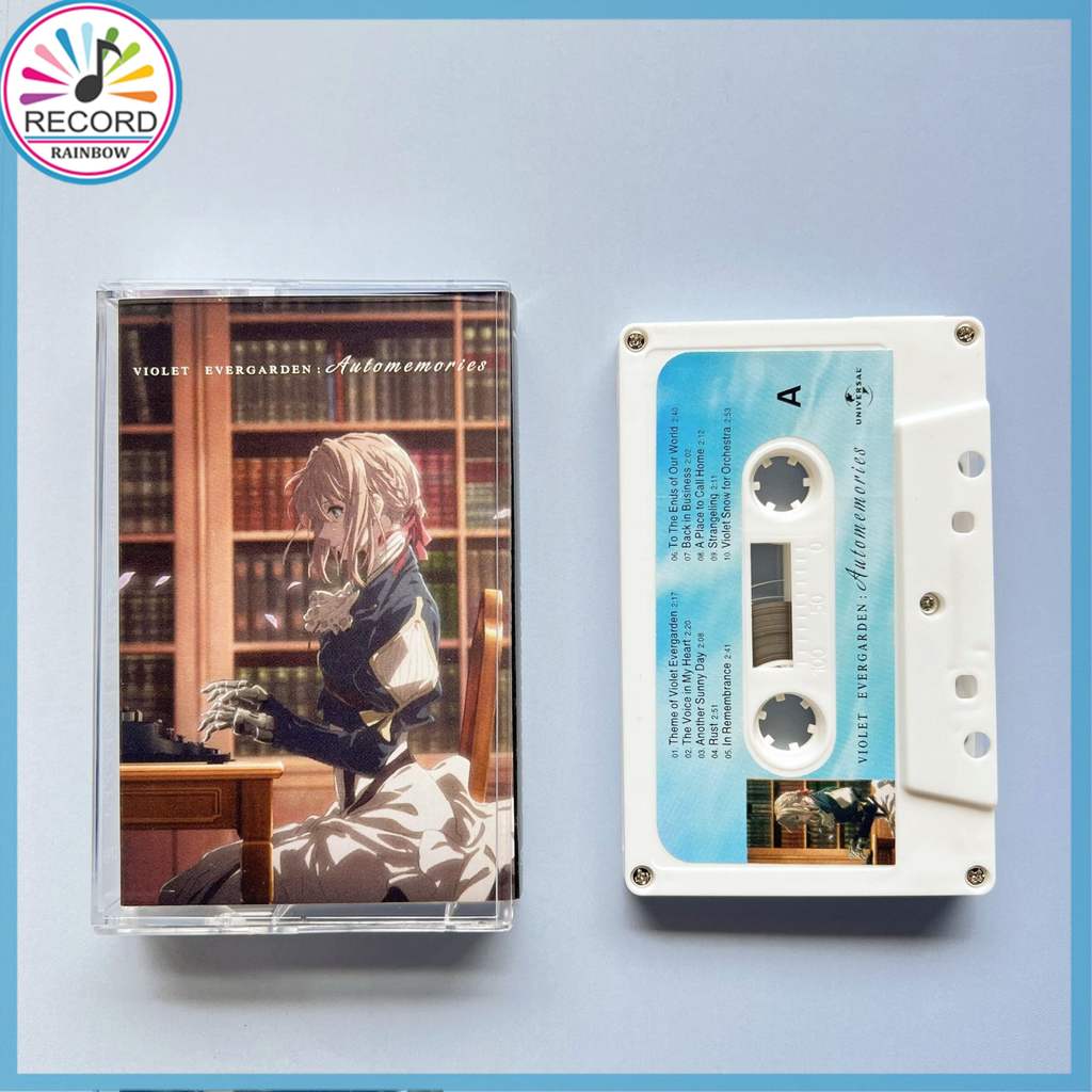 Violet Evergarden Automemories Cassette Tape Brand New [Sealed] Original