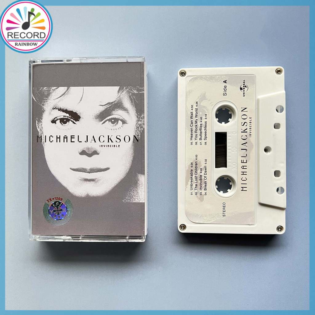 Michael Jackson Invincible Cassette Tape Brand New [Sealed] Original