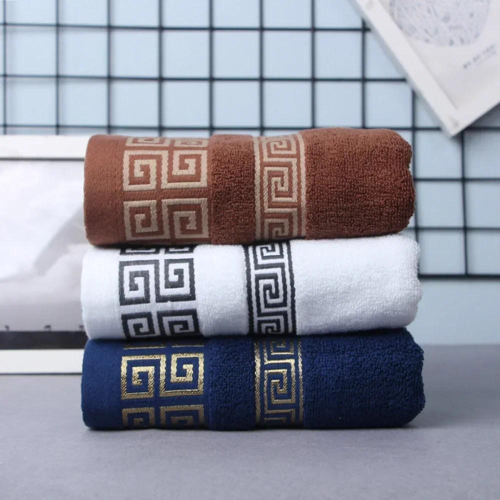 100% Cotton High Quality Face Bath Towels Bathroom Soft Feel Highly Absorbent Shower Hotel Towel Gif