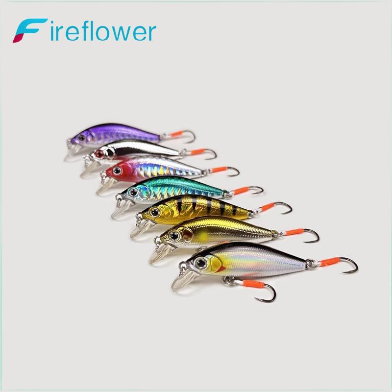Fireflower 3.3G Micro-Object Trembling และ Sinking ขนาดเล็ก Mino ตกปลา Bass Coy ปากน้ําจืด Luya เหยื