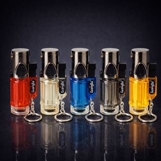 ไฟแช็กพวงกุญแจ 3 หัว เติมแก๊ส ไฟพ่นแรง แบบพกพา ไฟแช็กเจ็ท ทน…