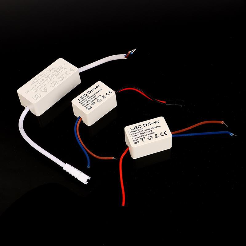 Form & Art 1PC 1-3W 3-5W 4-7W 8-12W12-18W 18-24W LED Driver Light Transformer อะแดปเตอร์ไฟคงที่โคมไฟ