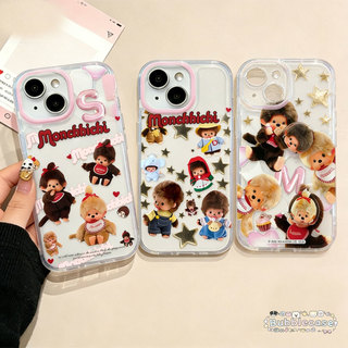 เคสรูปมอนชิชิ แถมฟรีสายห้อยเคส เคสที่ใช้กับ IPhone 17promax 12pro 15 16 plus 7 se2020 xr xsmax 8 14plus 11 13 x
