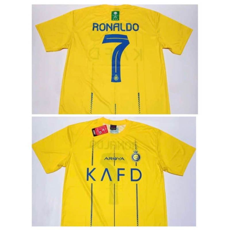 RONALDO AL NASSR Jersey สําหรับผู้ใหญ่