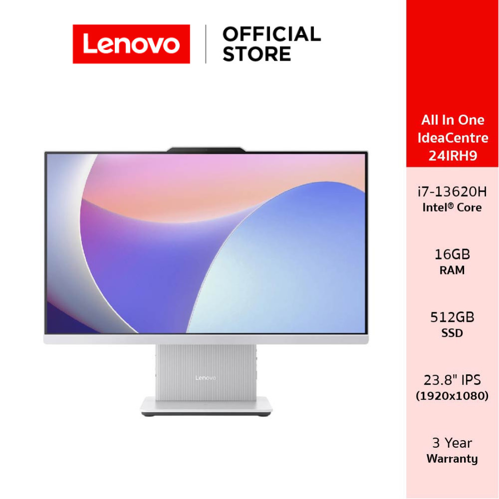 Lenovo IdeaCentre AIO 24IRH9(F0HN00V8TA) Intel Core i7-13620H RAM 16GB SSD 512GB 23.8" IPS