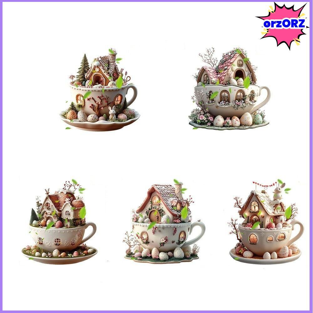 ออร์ซ อีสเตอร์ไข่เครื่องประดับ,การ์ตูนกระต่ายน่ารักแขวนจี้,สร้างสรรค์2ง อะคริลิคแบนเครื่องประดับอีสเตอร์รถต้นไม้ตกแต่ง