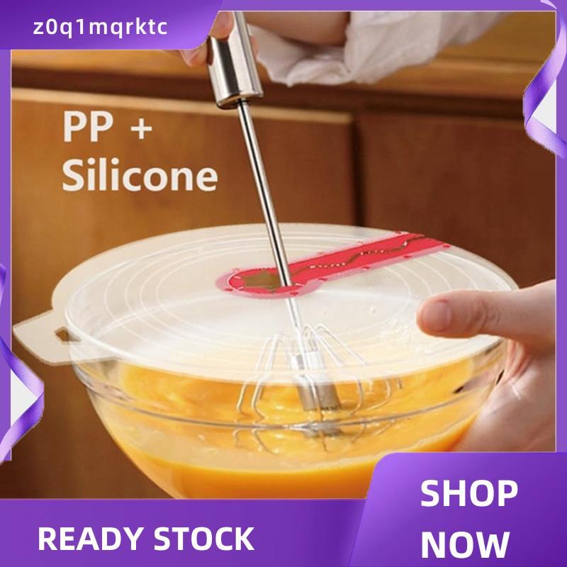 z0q1mqrktc Anti-Splash Cover Egg Beating Anti Splash ฝาครอบชามผสมฝาปิดชามไข่สําหรับทําอาหาร Home Kit