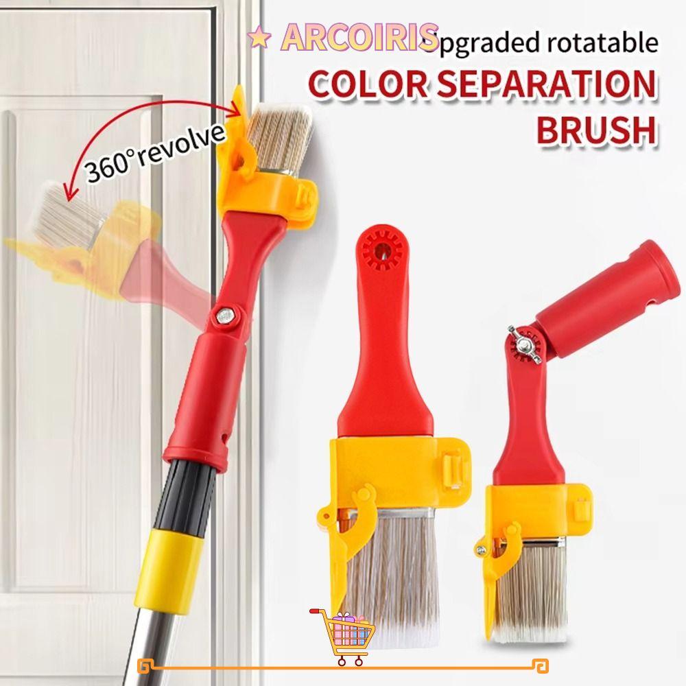 เครื่องมือจิตรกรรมขอบ ARCOIRIS,น้ําหนักเบามือถือขอบสีแยกแปรง,แบบพกพามัลติฟังก์ชั่มืออาชีพแปรงคราบสําหรับผนังเฟอร์นิเจอร์