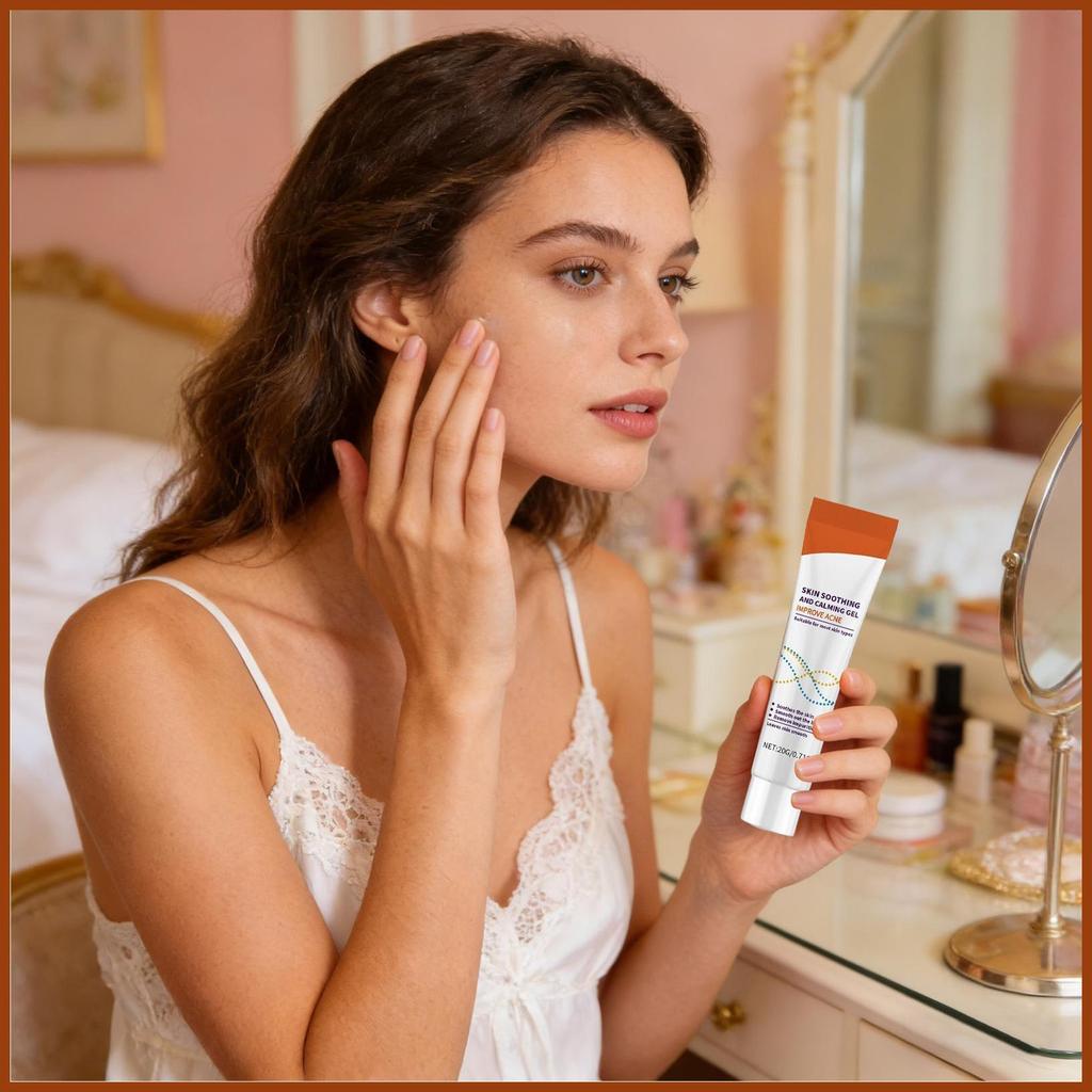 Hydrating Face Gel Nourishing Non-Greasy Facial Pimple Remover เจล Face Pimple Remover ครีมสําหรับกา