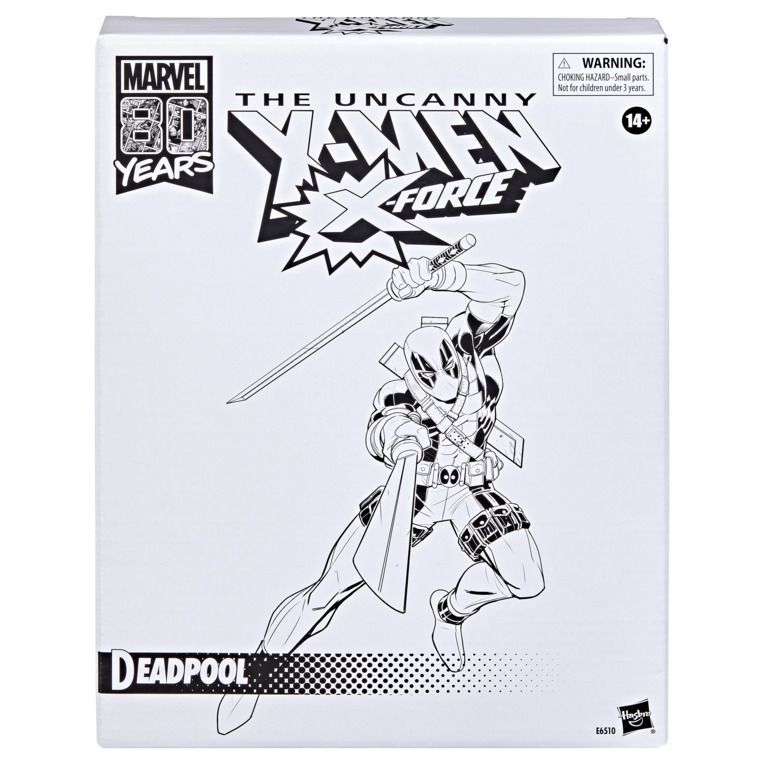 พร้อมส่ง [Hasbro] Marvel Legend Series Deadpool 80th Anniversary Edition