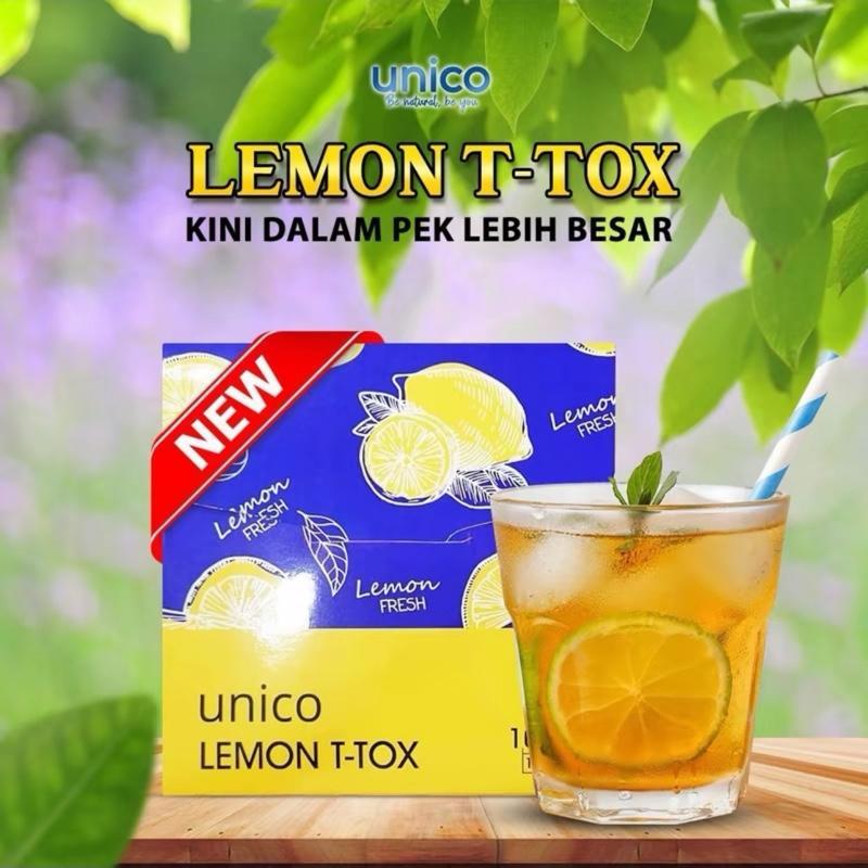 Unico lemon ttox (10 ซอง) PLWL