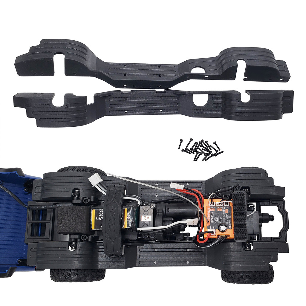 สําหรับ FCX24M Tacoma 2 ชิ้นจําลอง 3D การพิมพ์ภายใน Fender Lining 1/24 FMS FCX24M RC Crawler รถอุปกร