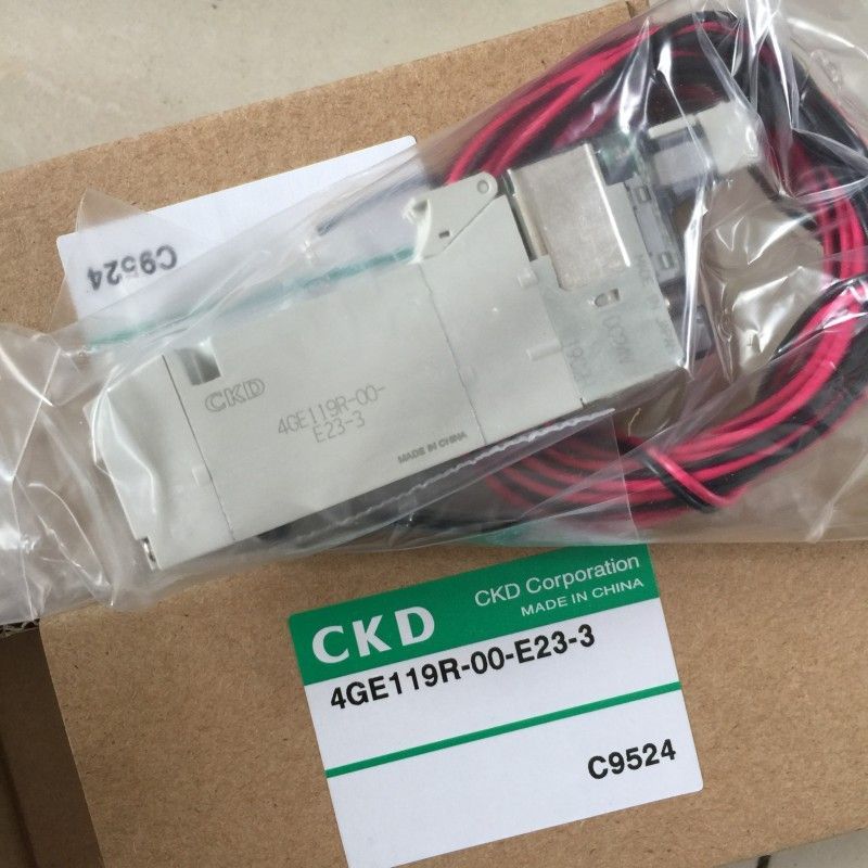 วาล์วแม่เหล็ก CKD ของแท้จากญี่ปุ่น รุ่น 4GB119-E23/4GE119-C/4GD229-E2C