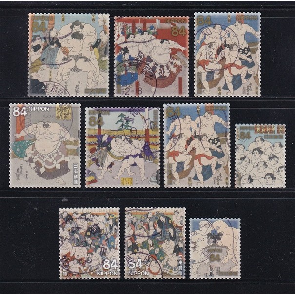 ชุดแสตมป์ไปรษณีย์ญี่ปุ่น 10 ชิ้น - แบบดั้งเดิม & วัฒนธรรม พี.3 | Traditions and Culture Series Vol.3