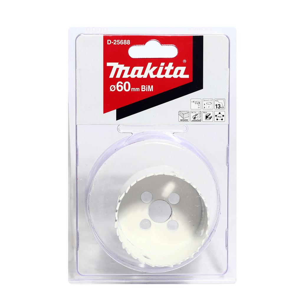 MAKITA มากีต้า MP006120 อะไหล่BIM HOLE SAW 60MM 2 3/8"(D-25688) PART BIM HOLE SAW 60MM 2 3/8" Code D