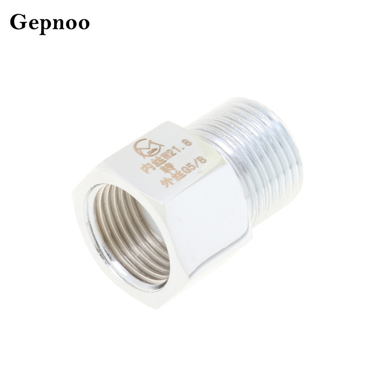 [Gepnoo] Aquarium CO2 Tank กระบอกอะแดปเตอร์แปลง Bolt Nut สําหรับตัวควบคุม Co2, W21.8 ถึง G5/8 ,G5/8 