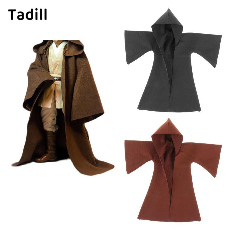 [negjsg] 1/12 Scale Hooded คอสเพลย์เครื่องแต่งกาย,ชุดทหารสําหรับแอ็คชั่นย้อนยุคขนาด 6 นิ้ว,อุปกรณ์เสริมเครื่องแต่งกายรูป