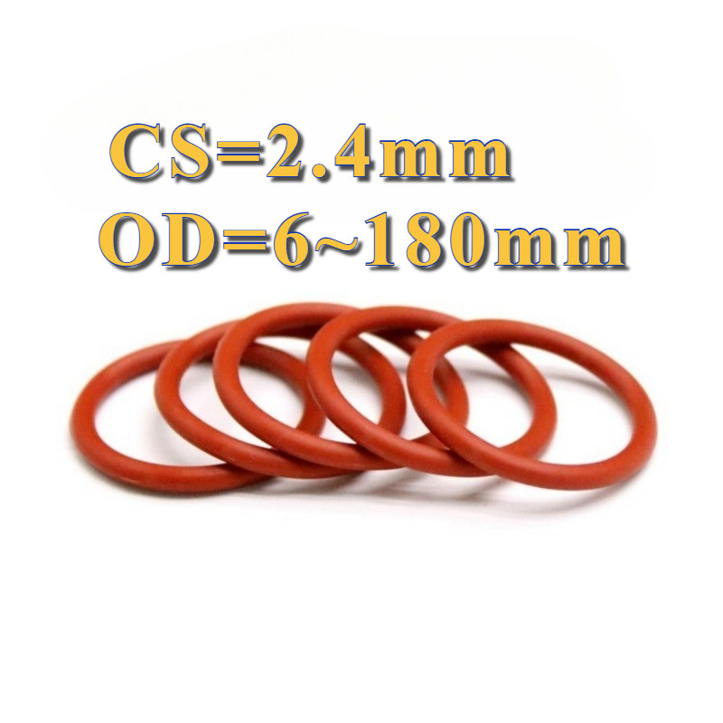 CS2.4 mm * OD6-180 mm โอริง O-Ring ทน ความร้อนสูง โอริงทนความร้อน โอริงยาง โอริงยางทนความร้อน โอลิง.โอริงยางทนความร้อน โอลิง [PY-TH2]