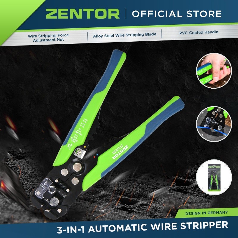 GILISHOP ZENTOR คีมปอกสายไฟ 8 นิ้ว 205MM ZT37200