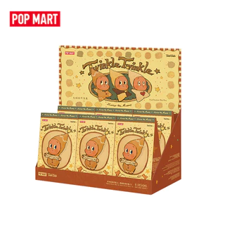POP MART Twinkle Twinkle Savor the Moment Series- Fresh-baked Mini Cookies Plush Pendant Blind Box (Whole Set) Action Toys Collectable Figure Birthday Gift Kid Toy