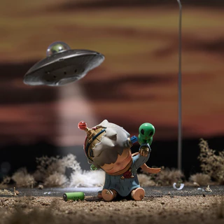 POP MART Hirono Echo Series Figures Blind Box Action Toys Figure Birthday Gift Kid Toy