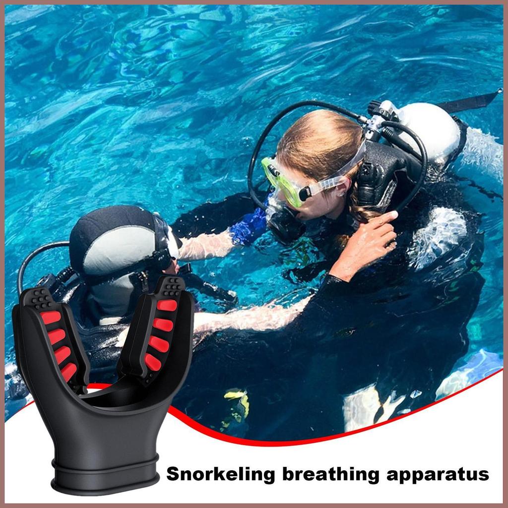 ซิลิโคน Snorkel Mouthpiece สบาย Dive Mouthpiece Scuba อุปกรณ์เสริมแบบพกพาเปลี่ยน Mouthpiece mearnph