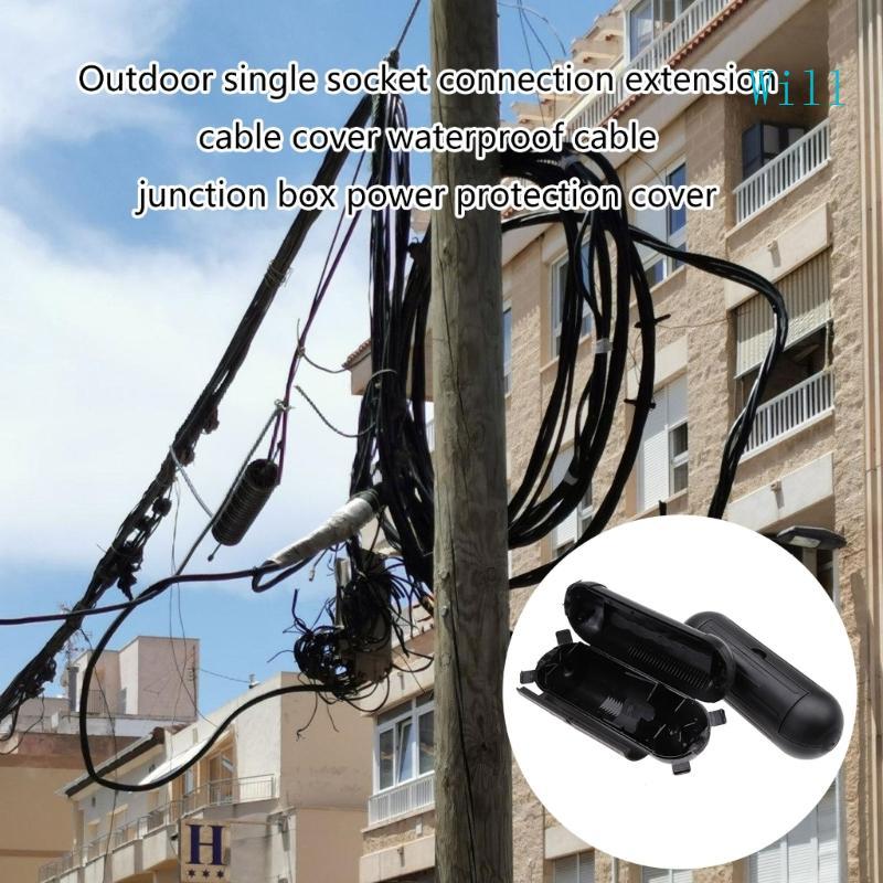 Will Weatherproof Extension Cord Safety Covers กล่องเชื่อมต่อไฟฟ้ากล่องไฟฟ้ากลางแจ้งสําหรับ AWG14 AW