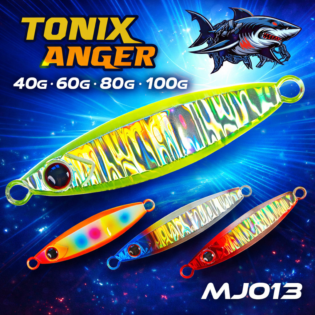 MR.TUmpan Jig 40g/60g/80g/100g | Metal Jig Gewang Pancing Light Jig ช้า Jig Lure Jigging Fishing Jig