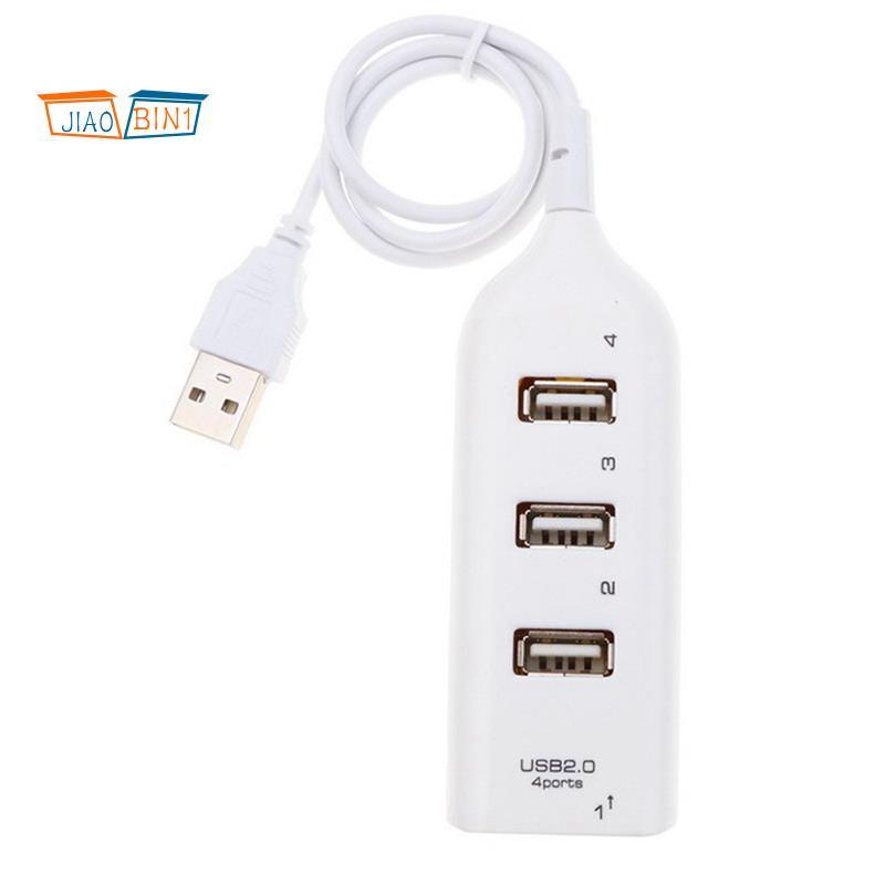 USB Hub 2.0 Multi-USB ความเร็วสูง Hub Splitter 4-Port USB Hub Adapter สําหรับตัวรับสัญญาณแล็ปท็อปอุป