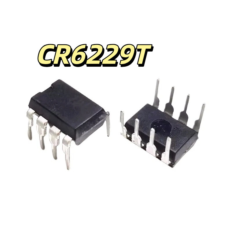 ยี่ห้อใหม่ CR6229T CR6229T Switching Power Chip In-Line DIP8 เปลี่ยน PR6229T