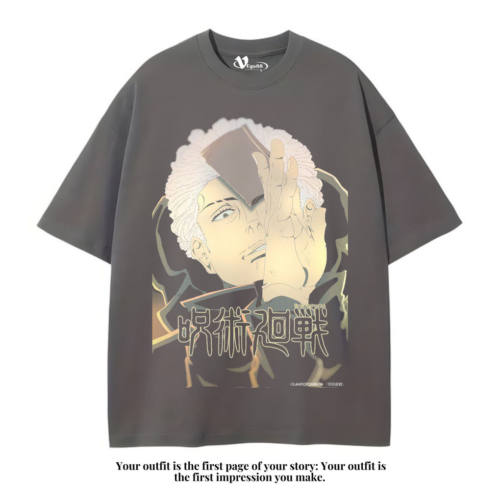 VEGA88 *อะนิเมะjujutsu kaisen kinji hakari* เสื้อยืดโอเวอร์ไซส์ | เสื้อยืดโอเวอร์ไซส์ | โอเวอร์ไซส์ 