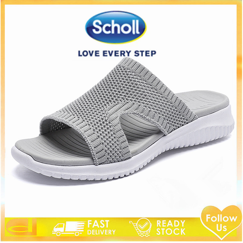 รองเท้าส้นแบนผู้หญิง Scholl แบบ Boat Shoes ขนาดใหญ่ 40-41