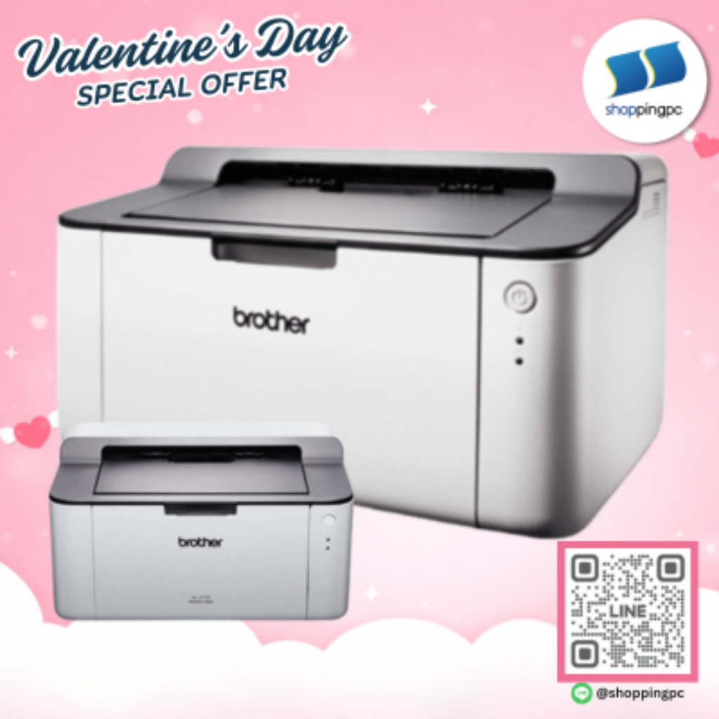 BROTHER HL-1110 เครื่องพิมพ์เลเซอร์ ขาวดำ (BTH-HL-1110)