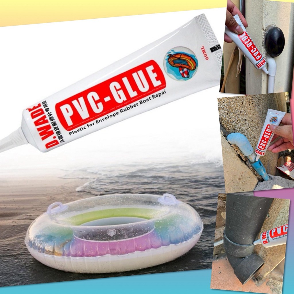 💎 กาว PVC น้ำยาประสาน ซ่อม พลาสติก อุดรอยรั่ว ห่วงยาง ซ่อมท่อ ท่อน้ำ กาวกันรั่ว กันน้ำ ซ่อมเต๊นท์ glue ยึดติด 💎