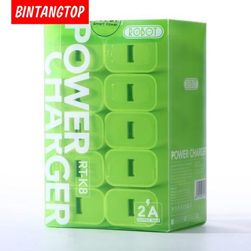 ROBOT RT-K8 / RT-K8 PLUS Charger (1 กล่อง มี 10) RJ99