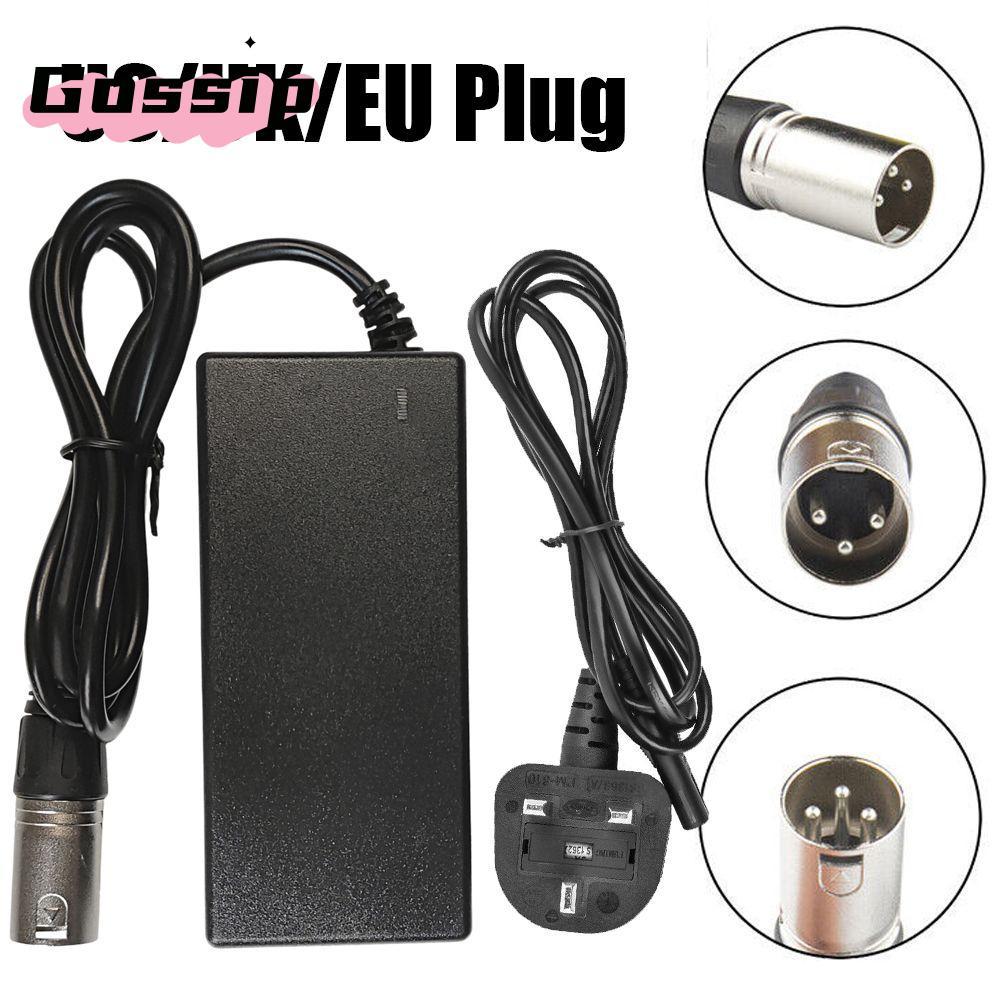GOSSIP Power Adapter Mobility Scooter ทนทานจักรยานไฟฟ้า Ebike Charger