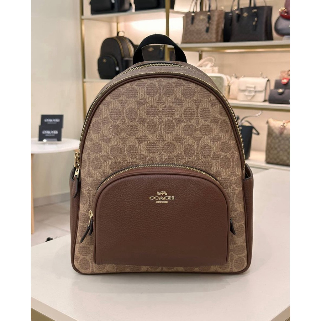 Backpack CZ778 กระเป๋าเป้สะพายหลัง กระเป๋าผู้หญิง กระเป๋าเป้ สไตล์คลาสสิค Y66U31E9
