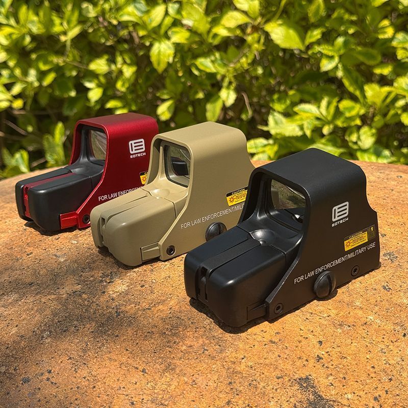 ของเล่นกล้องสำรวจพร้อมฟิล์มปรับสีแบบหลายทิศทาง สีแดงและสีเขียว - CS Hologram Toy Telescope