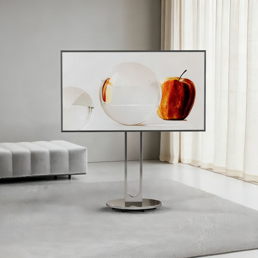 Disc ขาตั้งทีวีแบบตั้งพื้น Silver Fox TV Mobile Cart Stand ตู้ทีวีแนวตั้ง 183/216/250 ซม