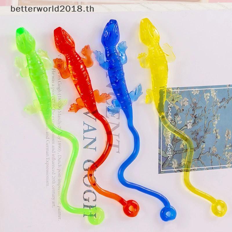 [bet] 30 ชิ้นของ Stiy Geo ของเล่นเด็ก Goodie กระเป๋าบรรจุ, ของเล่น Lizard ยืดหยุ่น, รางวัลห้องเรียนอ